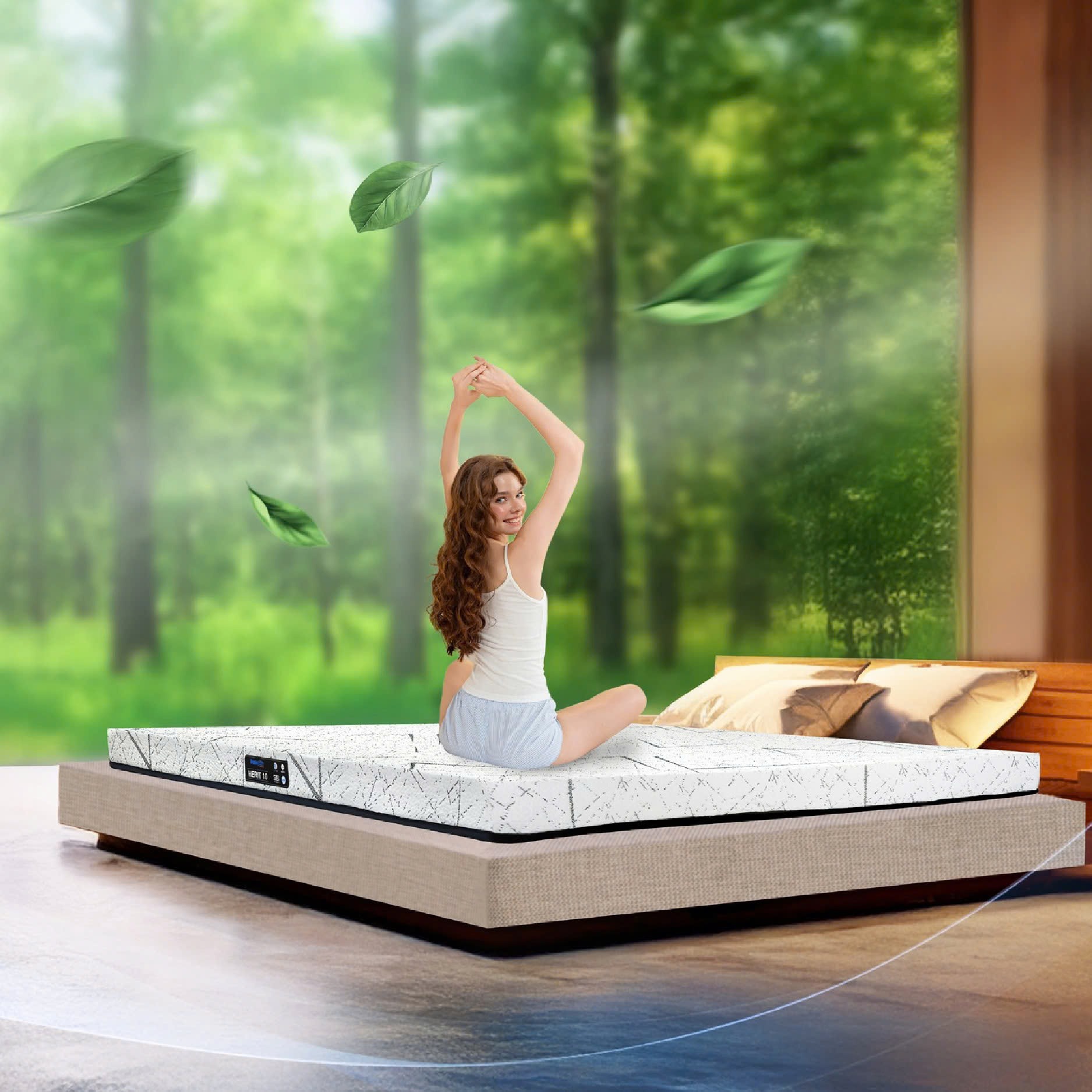 Nệm cao su thiên nhiên Dunlopillo Herit 4 nem cao su dunlopillo herit