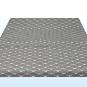 Nệm Gấp 3 Cao Su Bông Titanium Kim Cương